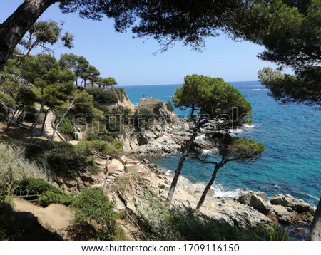 Summer vacation in one of the most beautifull countries Spain, in pictures is Lloret De Mar in 2017 year