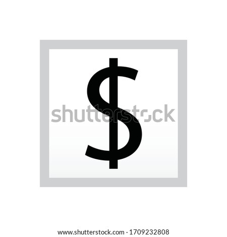 money icon, business, economy vector illustration
