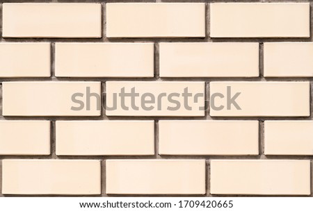 brick wall beige seamless texture in high resolution