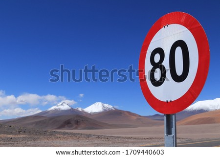 mountain desert drive speed travel
