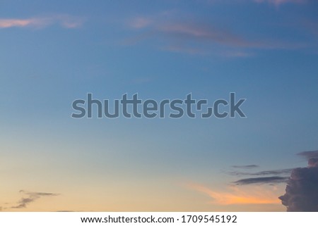 colorful twilight dusk sky background