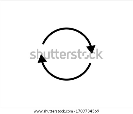 Line Arrow icon isolated on white background. Outline symbol for website design, mobile application, ui. Arrow pictogram. Vector illustration, editorial stroke. Eps10