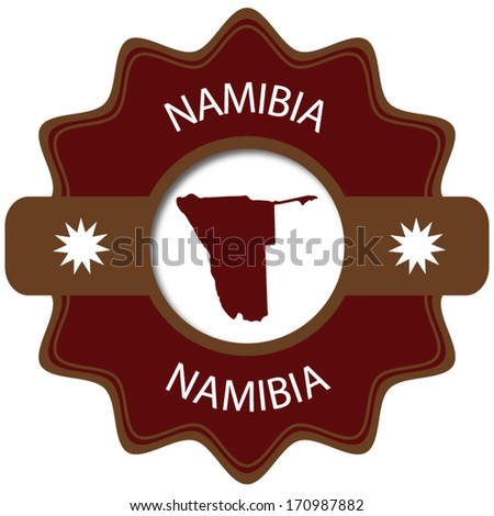 Star Shaped Badge of Namibia