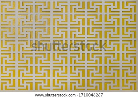 Continuous geometry design pattern for background.