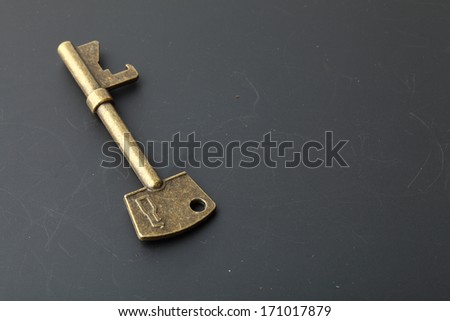 old vintage key
