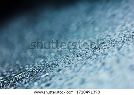 fresh raindrop in nature on clean glass for background