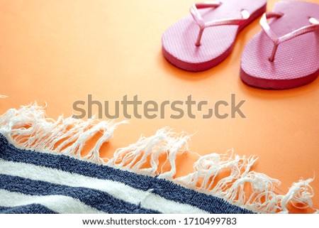 A studio photo of a beach towel