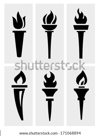torch icons set