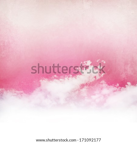 Pink sky background