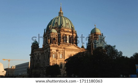 Wonderful Berlin Cathedral - a famous building in the city