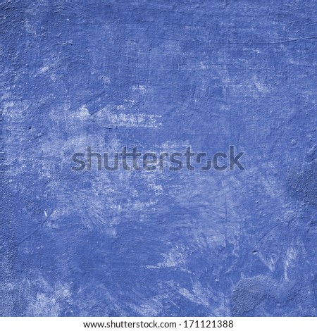 Blue wall texture, background