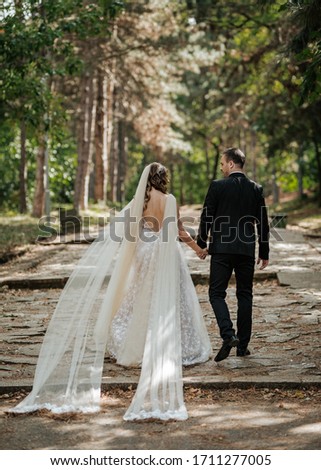 Beautiful young couple wedding session. Love story. Wedding photography.