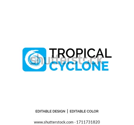 Tropical cyclone colorfull logo, icon design , Abstract icon. Vector eps.10 illustration