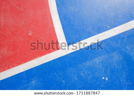 Basketball Court Background, floor of basketball with marking lines