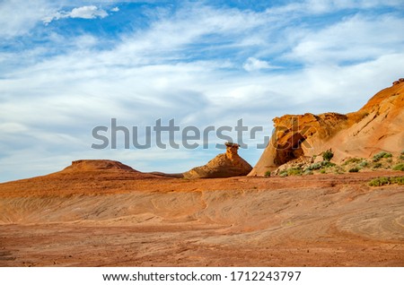 Scenic View of Stone Cliffs in Arizona