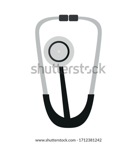 Isolated stethoscope icon. Medical icon - Vector illustration