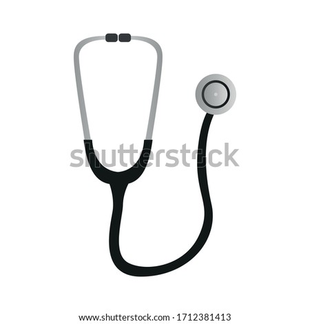 Isolated stethoscope icon. Medical icon - Vector illustration