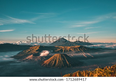 The amazing Bromo Mountain, East Java, Indonesia