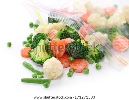 homemade frozen vegetables