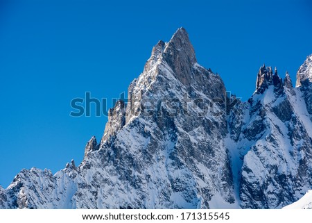 Aiguille Noire de Peuterey - 3773 m.a.s.l. Mont Blanc - Northern Italy