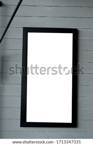 photo frame, blank frame for text
