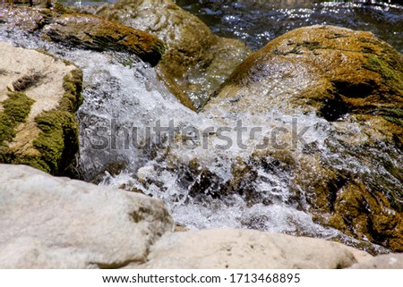 Waterfall fast shutter speed in Apuseni Mountains Natural Park, Romania