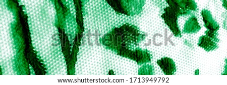 Exotic Animal Print. Mint Snake Pattern. Green Animal Skin Pattern. Colorful African. Trendy Watercolor Design. Dark Leopard Skin. 