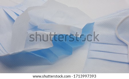 surgical mask inside middle layer 3ply filter 