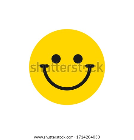 Face Emoticon icon vector logo Royalty-Free Stock Photo #1714204030