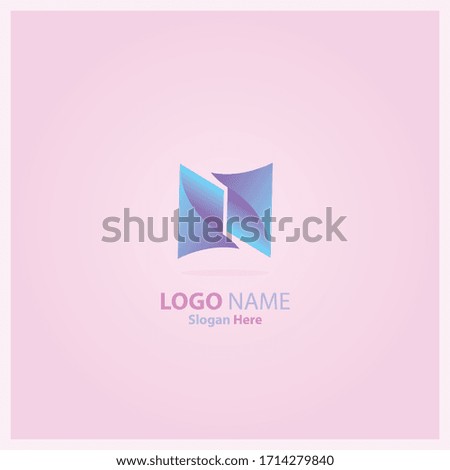 Abstract Gradient Modern Logo Design