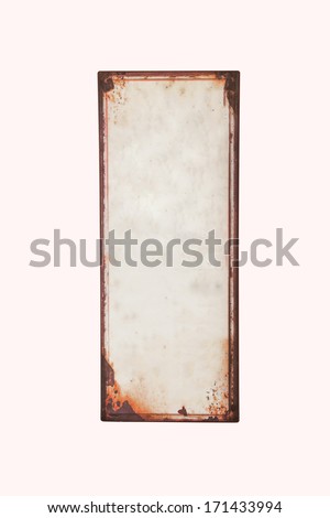 retro sign with grunge background to add own text Royalty-Free Stock Photo #171433994