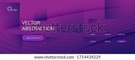 Fluid Background. 3d Flow Shapes Landing Page. Curve Dynamic Poster. Vector Minimal Template. Purple Modern Layout. Gradient Fluid Background. Abstract Pattern. Wave Fluid Background.