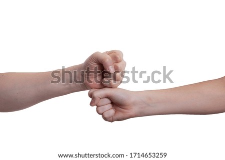two ladies make a deal between themselves