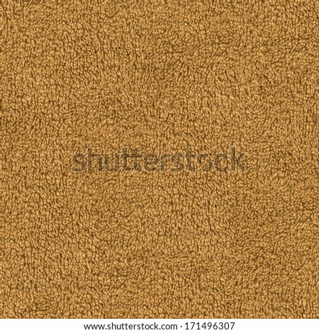 Seamless brown carpet closeup background.
