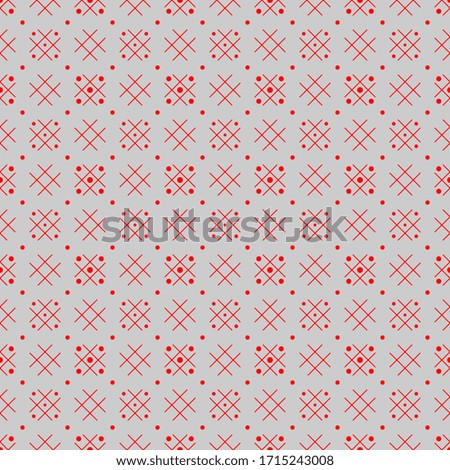 Seamless pattern of line and dots. Geometric dotted background. Vector illustration. Good quality. Good design.