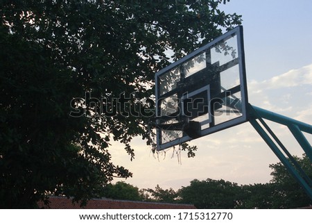 playing basketball today with my friends this morning