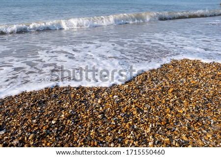 Southbourne,Bournemouth, UK-March 27,2020: Photos from Southbourne Beach.
