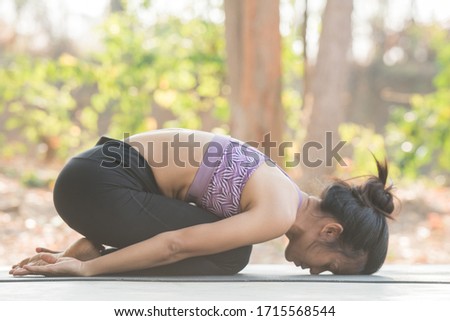 calmness and relax, female happiness.Horizontal, blurred background. young woman meditates while practicing yoga. freedom concept. calmness and relax, woman happiness. toned picture healthy life