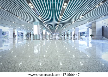 Hall of business building Royalty-Free Stock Photo #171566447