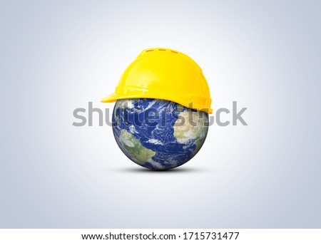 Happy Labour Day concept. 1st May- International labor day concept. Labor safety and right at Workplace. World Day for Safety and Health at Work concept. Safety first for worker. Royalty-Free Stock Photo #1715731477