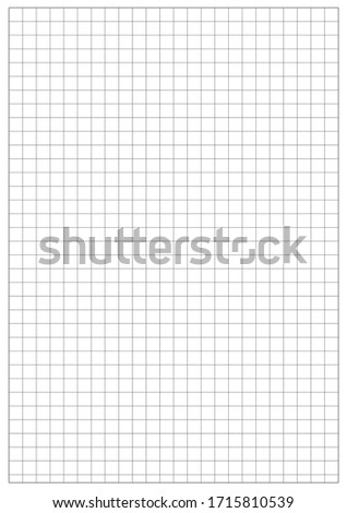 Realistic 2d vector grid A5 mock up. Universal format A5. A5 blank with white corner bounding box. A serie paper size. Vertical.