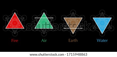 4 elements symbols