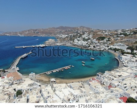 Beach and Ocean photography, Mykonos, clear oceans, Boats, Yachts and beautiful beaches.
