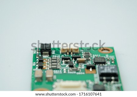 Electronic circuit board in computer