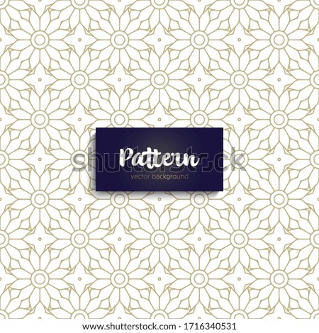Beautiful islamic floral seamless pattern.