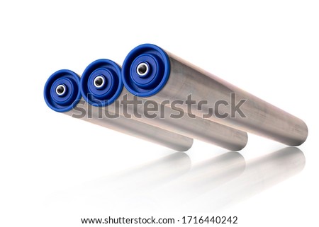 conveyor belt elements made of stainless steel.