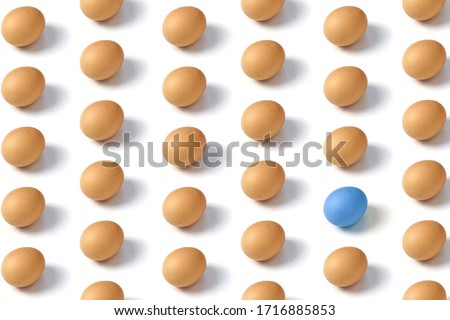 multiple eggs placed in a pattern.