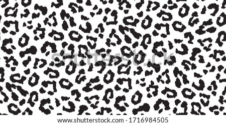 Animal skin pattern seamless. 
Design for fabric, wallpaper, wrapping, background. Royalty-Free Stock Photo #1716984505