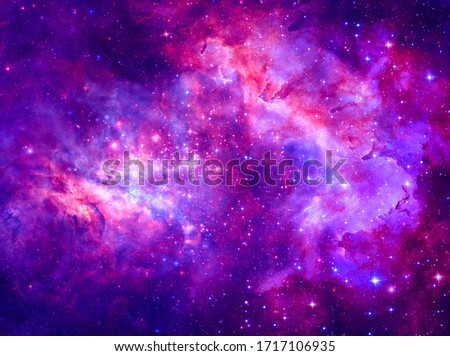 Galactic Circus - Elements of this Image Furnished by NASA Royalty-Free Stock Photo #1717106935
