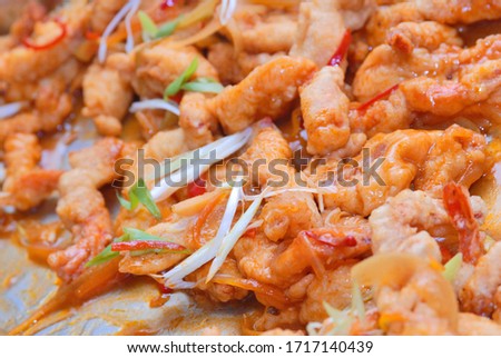Delicious dish of Sweet and Sour Fish